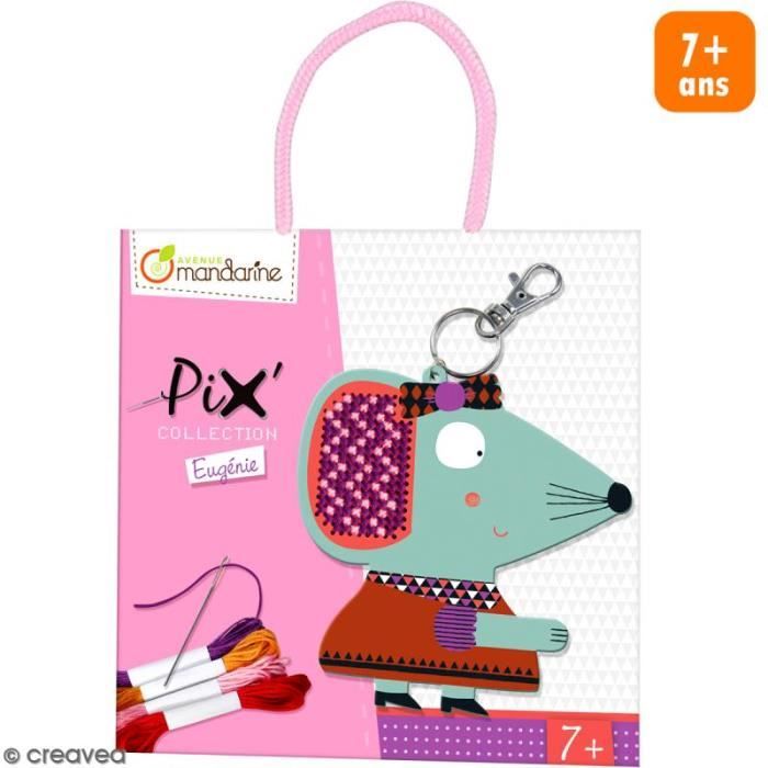 Kit Porte-Clé Point De Croix - Loisir Créatif - Occasion - Royaume-Uni