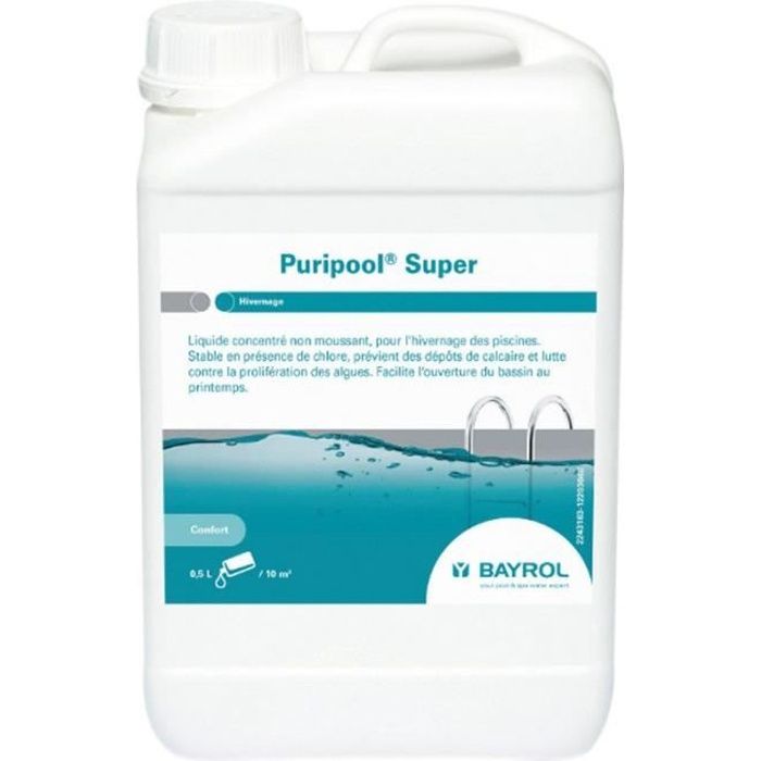 Produit d'hivernage pour piscines Puripool Super - 3 L - Bayrol