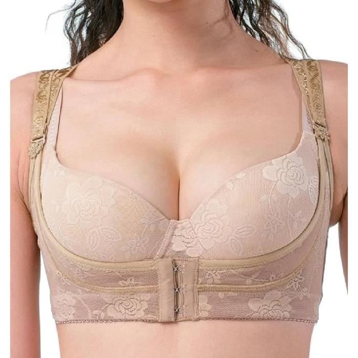 Soutien-gorge Autoadhésif Push-up Sans Bretelles - Invisible, Réutilisable, Gel De Silicone - Pour Robes Dos Nu, Décolletés