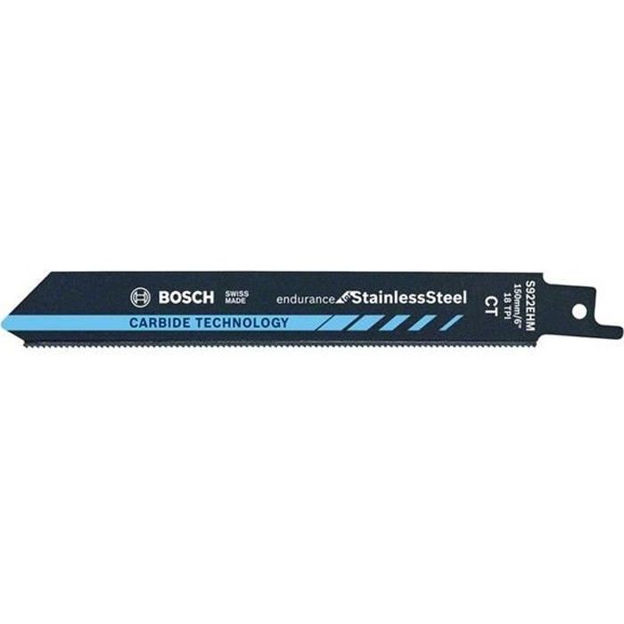 Bosch Accessories 2609256706 BIM - S 922 EF Lame De Scie Sabre Pour Tôles 1,5-4 Mm