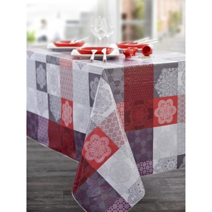 Protège Table Antidérapant Blanc Rectangle 140 X 180 Cm - Sous Nappe