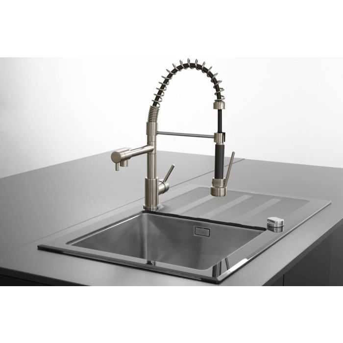 Big Pro Mitigeur Evier A Douchette Essebagno Facon Inox Achat