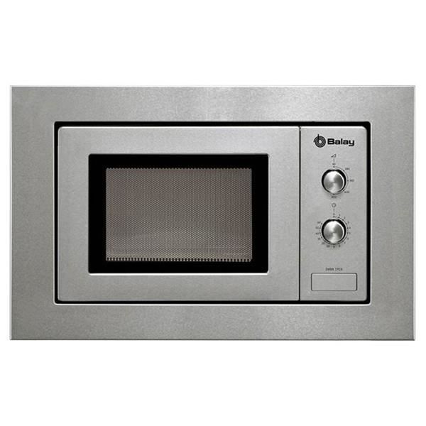 micro onde encastrable gris