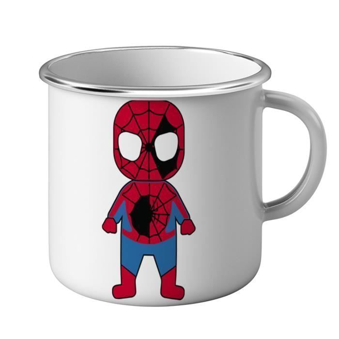 Mug Metal Tasse Bebe Spiderman Dessin Mignon Cdiscount Maison