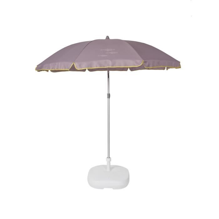 Ezpeleta Parasol De Plage Beach ø 180 Cm Poisson Gris Socle Non Inclus