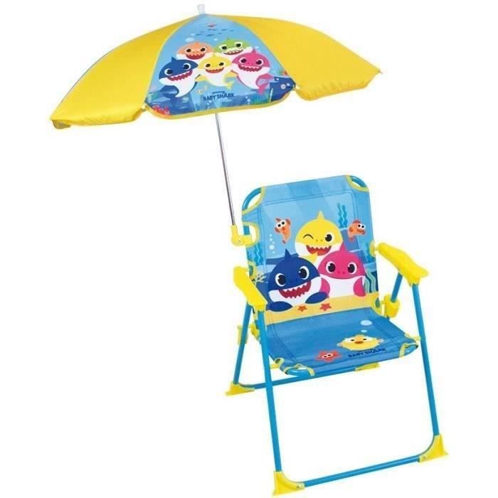 Chaise De Plage Pliante Avec Parapluie - Pour Bébé/enfant - Portable Camping - Neuf