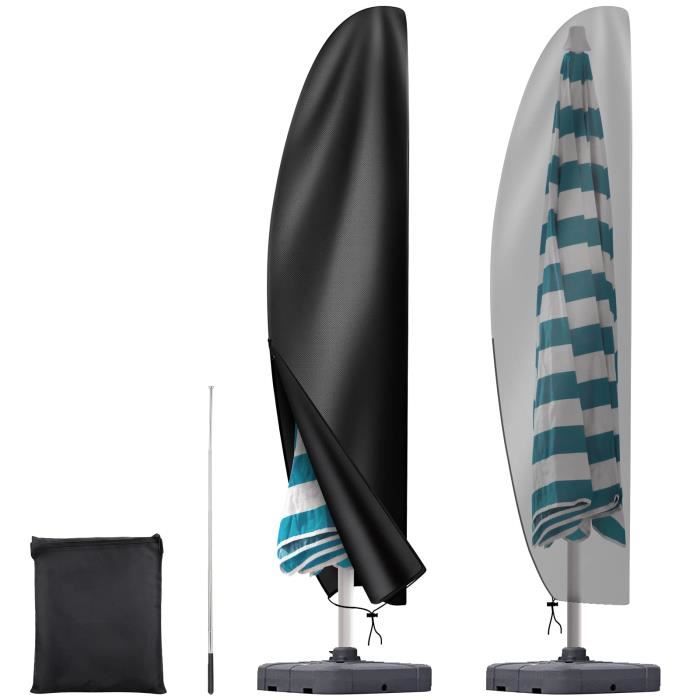 Housse De Protection Pour Parasol Sunnydays – Polyester – Taille 40x50x210 Cm – Fermeture éclair, étanche