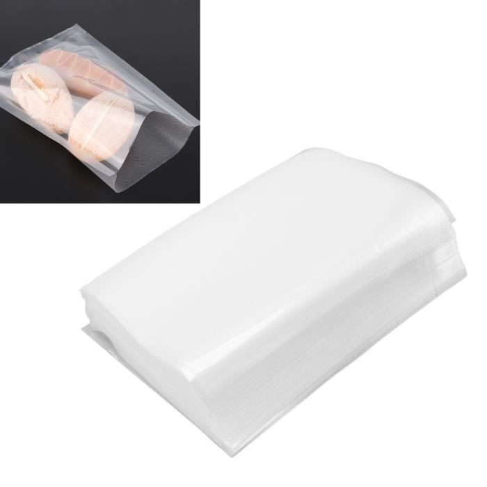 GOTOTOP Lot de 100 Sacs Sous Vide pour Machine Mise Sous Vide