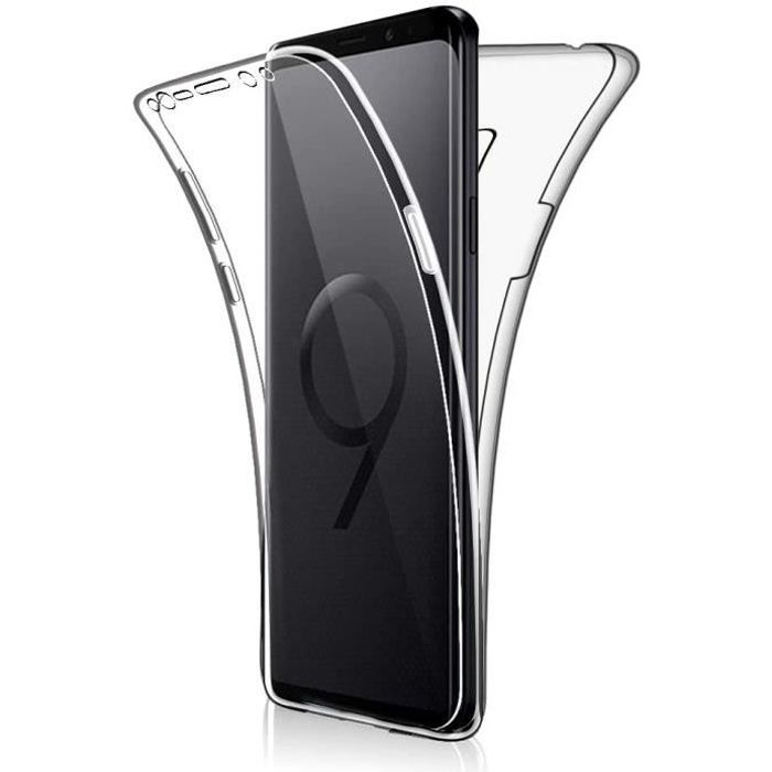 Cadorabo Coque Collier pour Samsung Galaxy S10e in Unicorn Cordon pour Mettre Autour de Cou et Etui Détachable Housse Protection en Silicone Transparent avec Anneaux Argentés