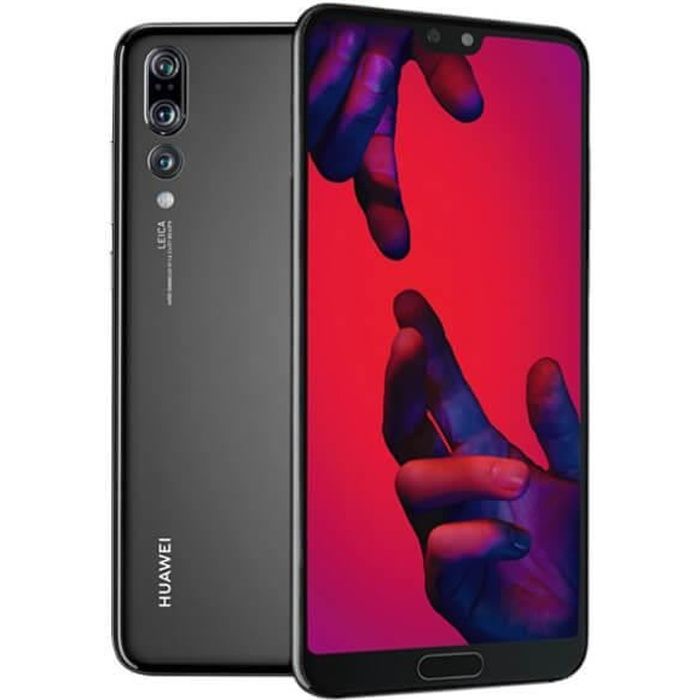 Smartphone - Huawei - P20 Pro - 128Go - Noir - Double caméra - Lecteur dempreintes digitales