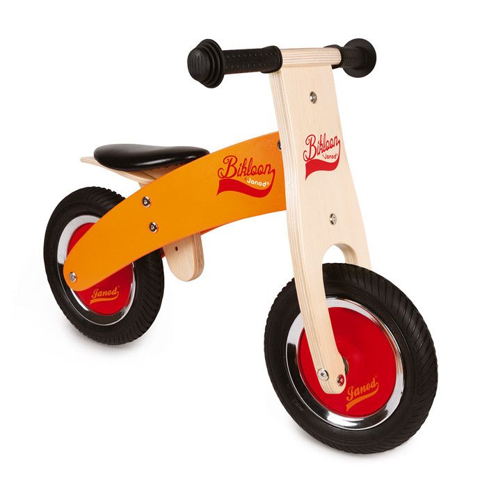 Draisienne en bois Janod Little Bikloon Orange D s 2 Ans
