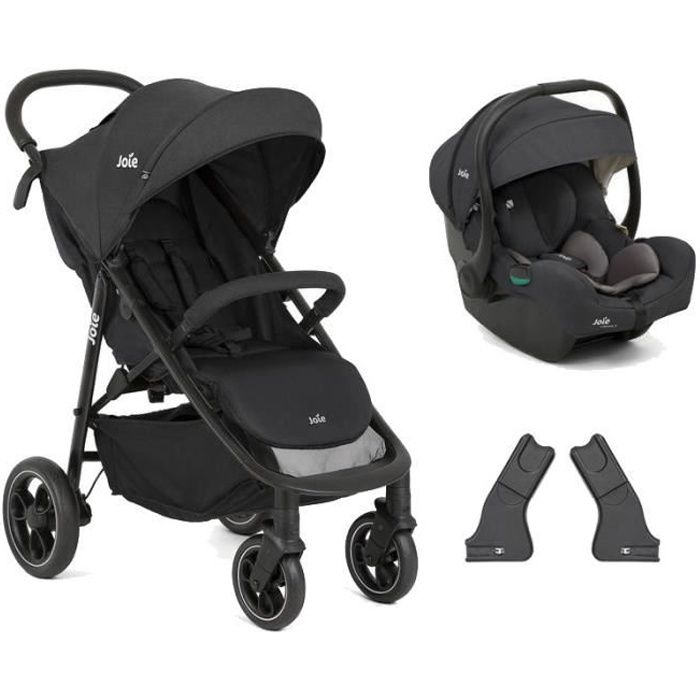 JOIE - Poussette DUO LITETRAX S + I-gemm 3 Shale - Cdiscount