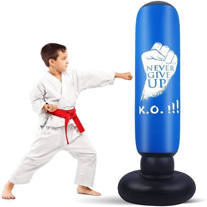 Sac De Frappe Enfant Ninonly 160cm Avec Gants - Karaté/Taekwondo