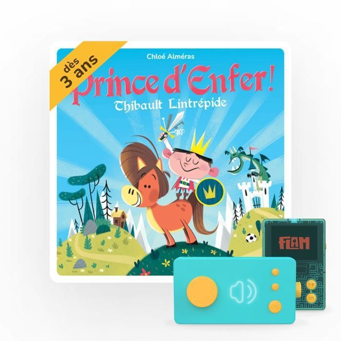 Lunii - Coffret Dino Dino Livre audio interactif dès 3 ans à écouter sur Ma Fabr