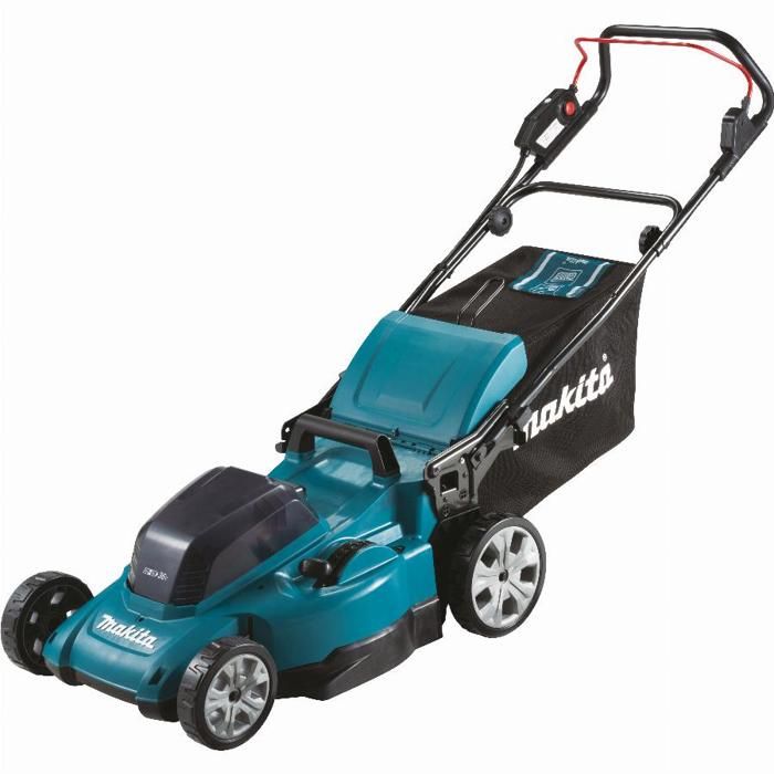 Tondeuse 48 cm 2x18V MAKITA sans batterie DLM480Z - vue 2