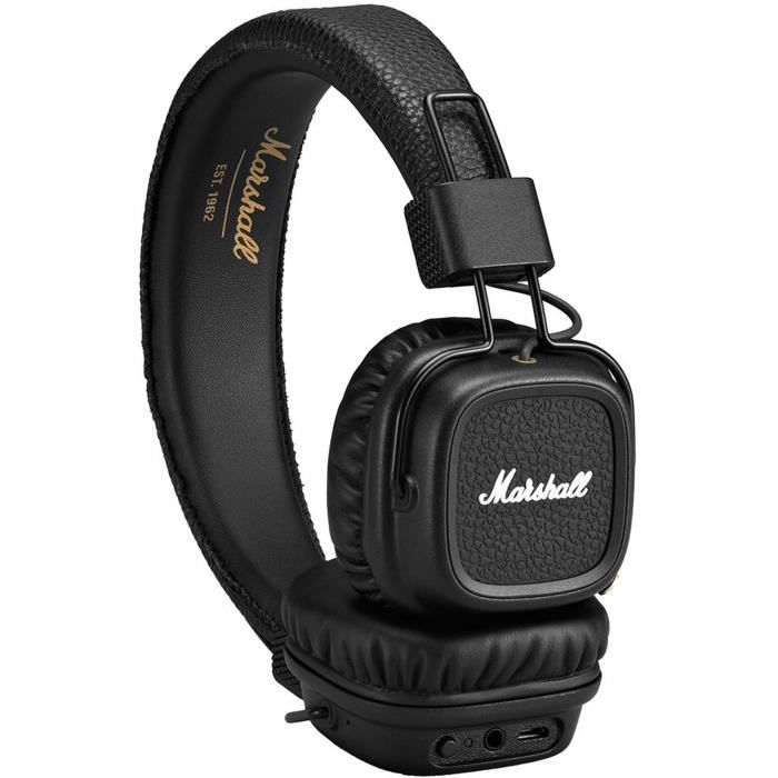 MARSHALL MAJOR II Casque Audio Bluetooth - Noir - Cdiscount TV Son Photo