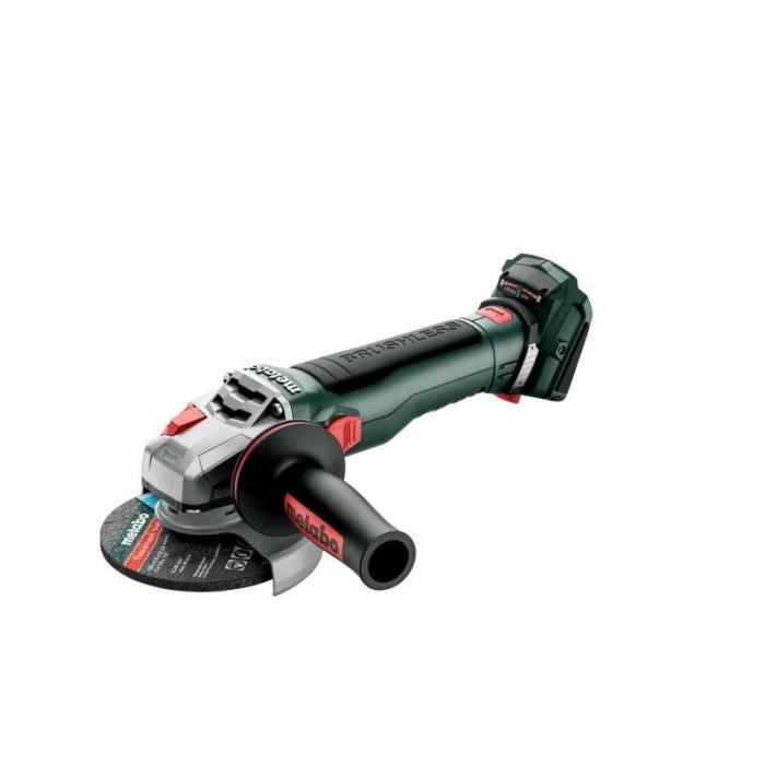Meuleuse d'angle sans fil METABO WB 18 LT BL 11 125 Quick 18V MetaBOX 165