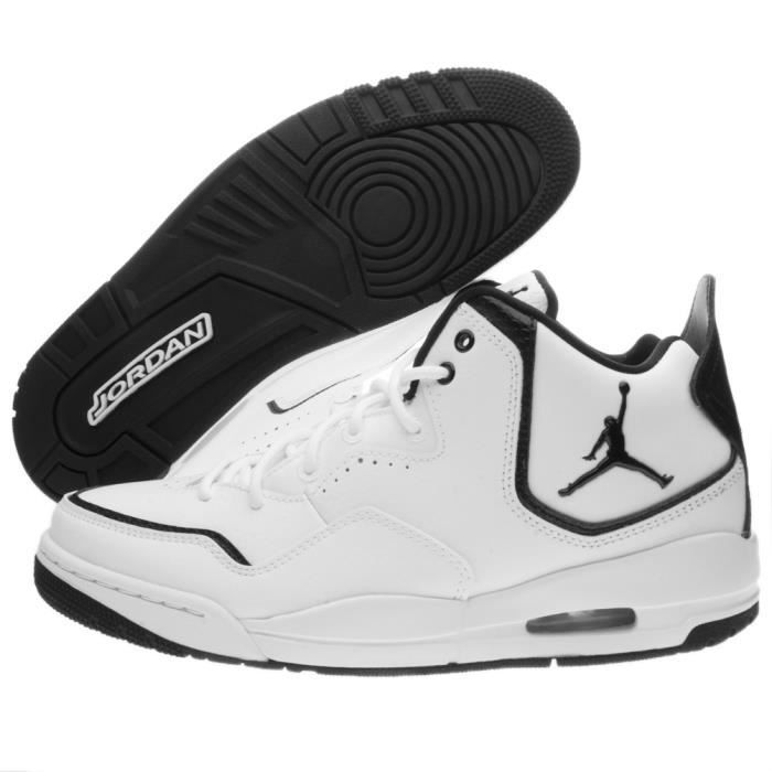 Basket Nike Jordan Courtside 23 NIKE AR1000 100 Homme Blanc Lacets Blanc Cdiscount Chaussures