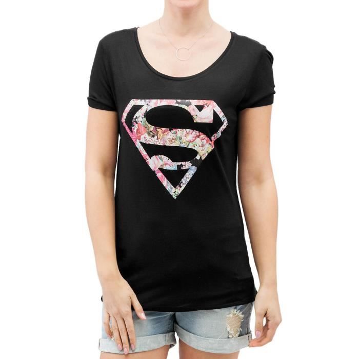 t shirt supergirl femme