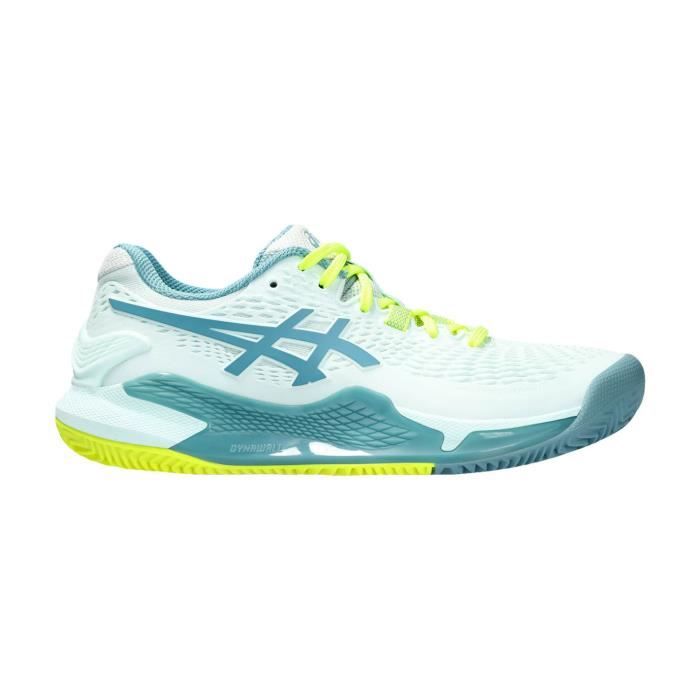 Chaussures ASICS Femme GEL-RESOLUTION 9 Terre Battue Turquoise AH 2023