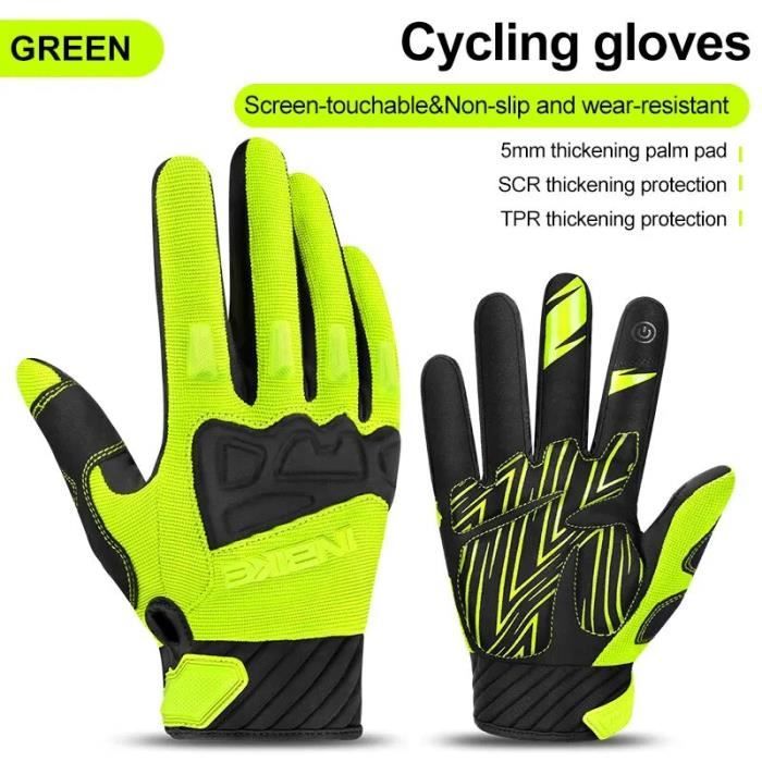 Gants D'Hiver Tactiles Unisexes - Antidérapants, Imperméables - Pour Vélo, Moto, Randonnée