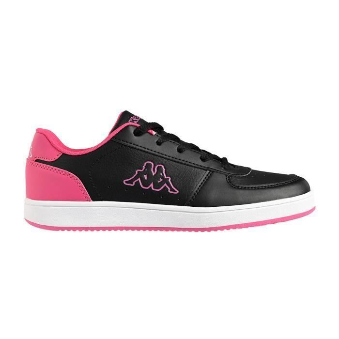 Baskets - KAPPA - Malone Lace - Noir/Rose - Lacets - Vintage