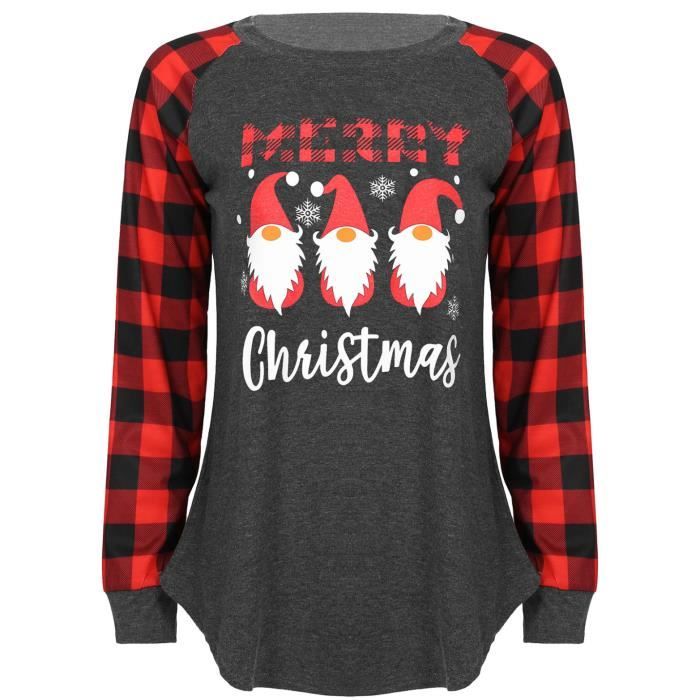 t shirt noel femme