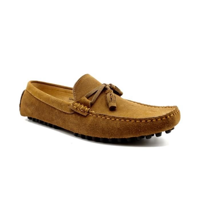 mocassin camel