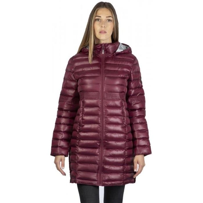 GEOGRAPHICAL NORWAY Doudoune longue GN CELIA Bordeau Femme Bordeau Cdiscount Pret a Porter