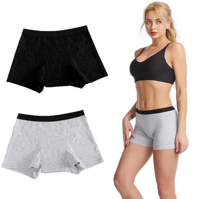 Culottes Boxer Coton Pour Femmes - Confortable Et Respirant - Idéal Sport Et Quotidien