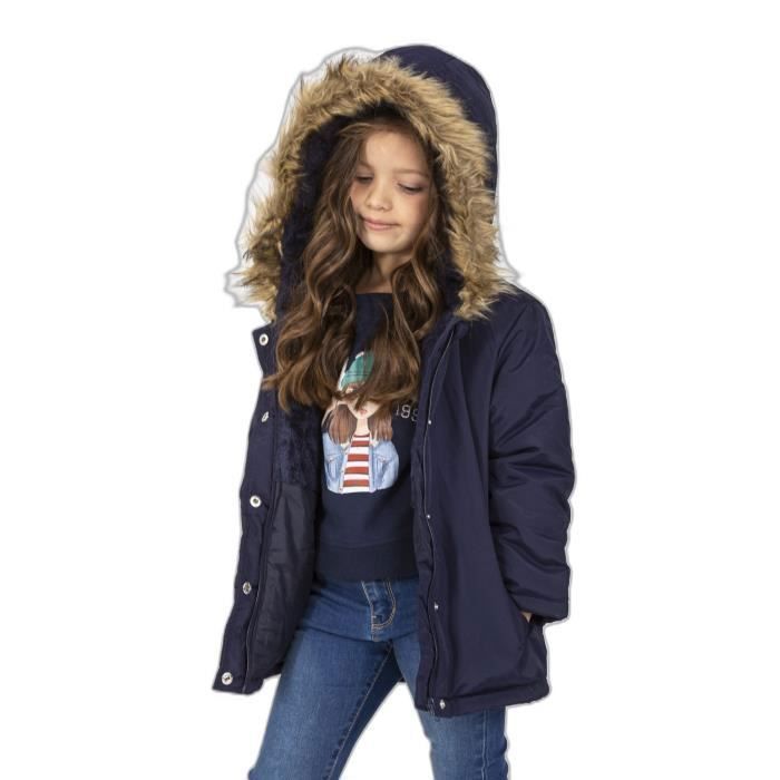 Parka enfant Charanga Chaelcole marine 3 4 ans Marine Cdiscount Pret a Porter