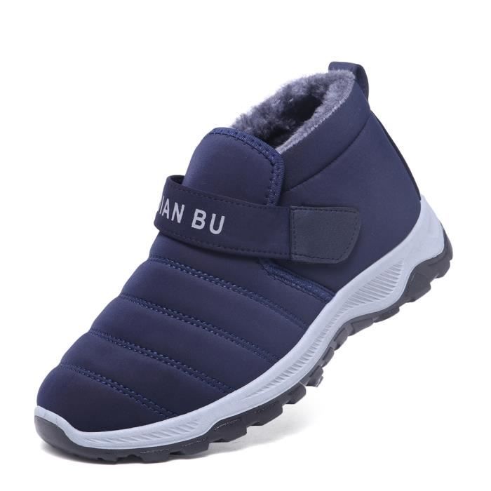 Filles Bottes De Neige Hiver Chaud Mode Bottes Enfants Fourrure De Lapin Fond Souple Chaussures En Coton Enfant En Bas Age Blanc