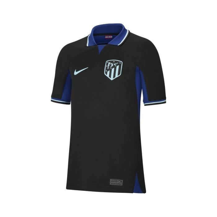 Maillot Atletico Madrid Ext rieur 2022 2023 Noir Junior 100