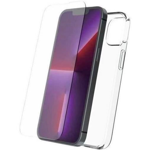 MYWAY STARTER PACK COQUE SOUPLE + VERRE TREMPE IPHONE 14 PLUS