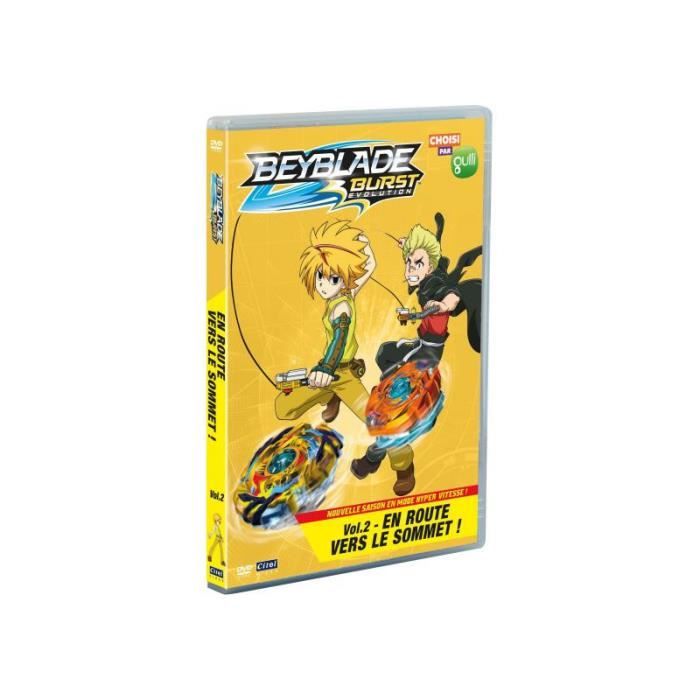beyblade burst evolution saison 2 vol 2 en route vers le sommet dvd cdiscount jeux jouets