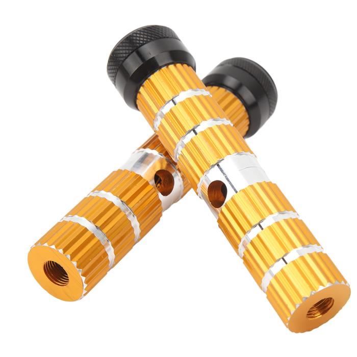 Repose-pieds Arrière Pour Vélo – Lot De 4, Violet, Pour Axes De 3/8 Pouces (9,5 Mm)