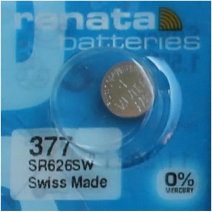 Pile Montre Pile Bouton Sr626sw Equivalent Pile Plate Piles Pour