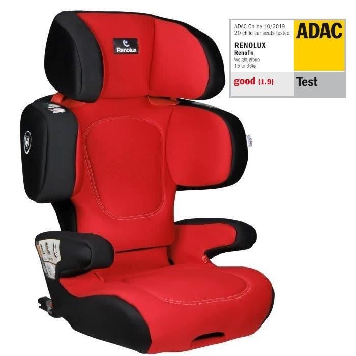 RENOLUX Siège auto Groupe 2/3 Renofix Isofix - Roméo - Achat / Vente réhausseur  auto RENOLUX Renofix Roméo - Cdiscount