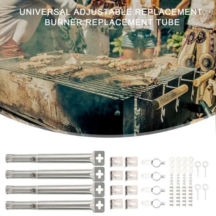 Hengxin-Tube de remplacement de brûleur réglable universel blanc - Maison