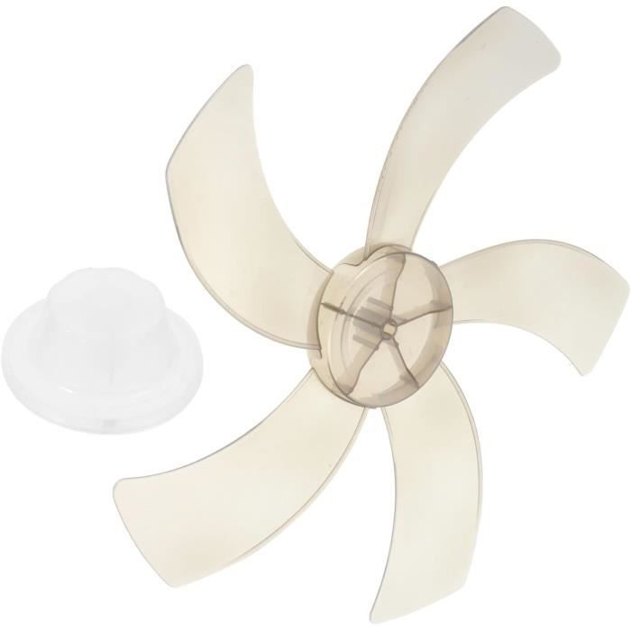 Pale Ventilateur 5 Branches 12 Pouces - Universelle, Plastique, Avec Écrou - Pour Ventilateur Sur Pied