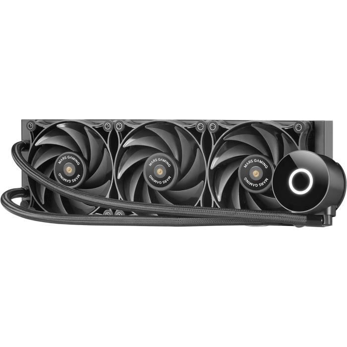 Mars Gaming ML-LCD240, Flüssigkeitsgekühlter AIO, TDP 500W, 2x ARGB