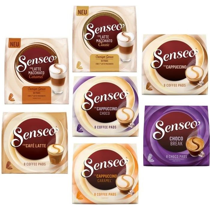 Senseo Milk Range Cafe Pods 60 Dosettes Achat Vente Cafe