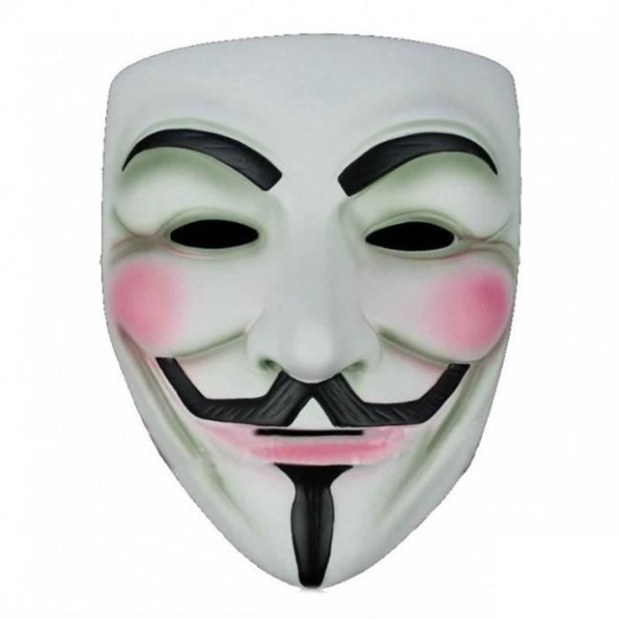 Masque Guy Fawkes V Pour Vendetta – Signé David Lloyd (occasion)