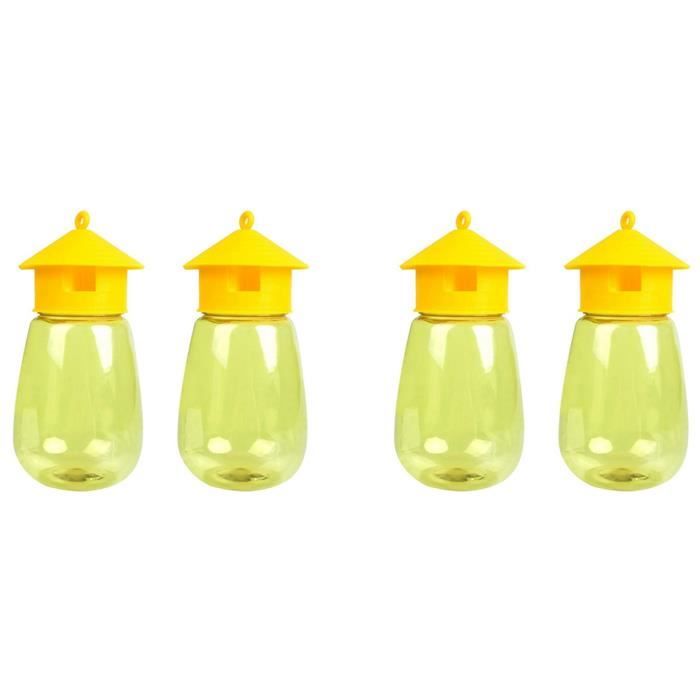 Lot De 6 étuis De 6 Stickers Anti-mouches CATCH - Décoratifs Jaunes - Neuf