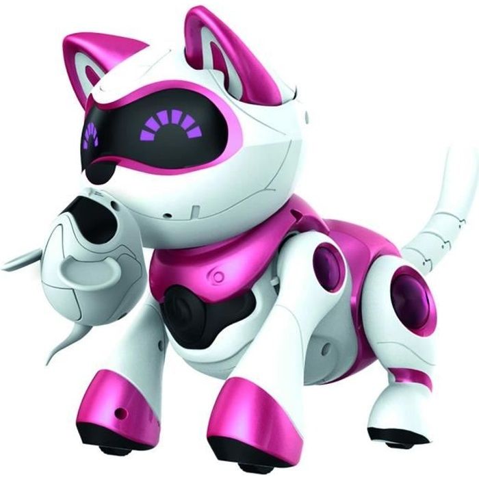 Splashtoys Teksta Kitty 5g Robot Chat A Reconnaissance Vocale Cdiscount Jeux Jouets