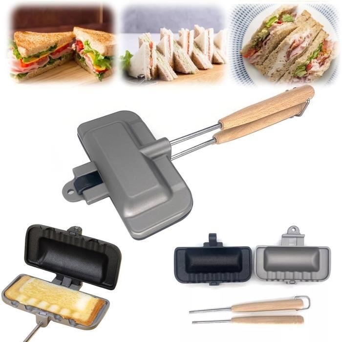 Grill Panini Professionnel Royal Catering - 2200W, Plagues 33x22cm - Idéal Croques, Burgers