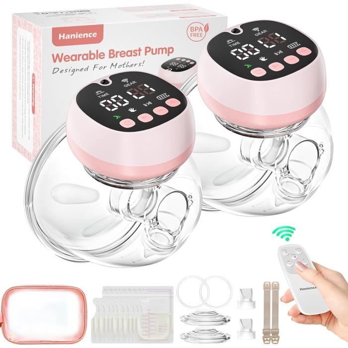 Tire-lait Électrique Mains Libres (Invisible & Portable) – 3 Modes d'Aspiration
