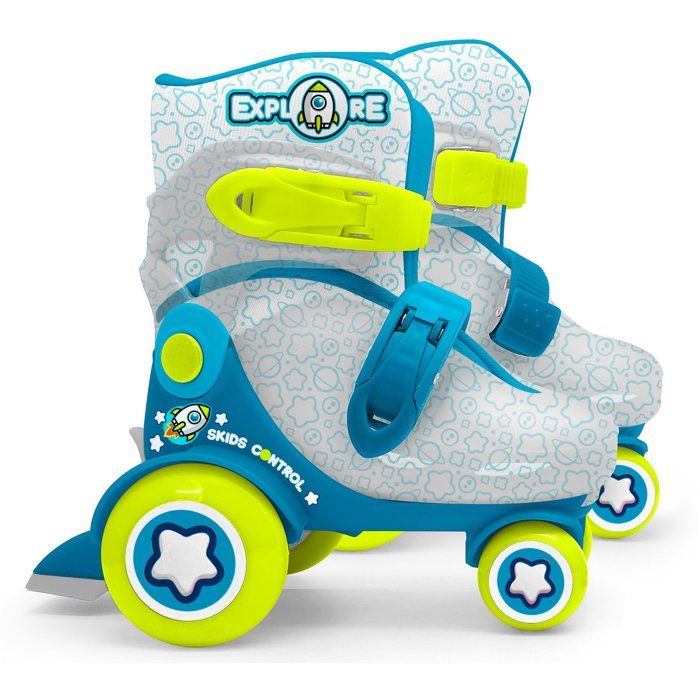 Patins ajustables STAMP Skids Control Explore 4 roues Taille 23 26