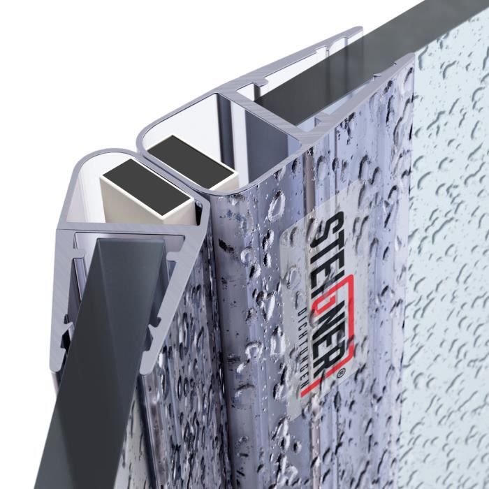 Joints De Douche Magnétiques - STEIGNER - 166cm - PVC