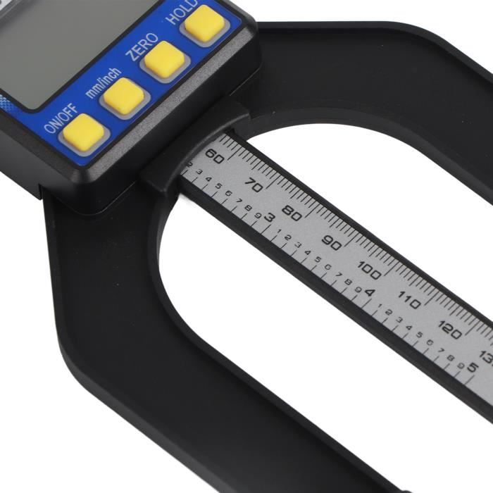 Jauge De Profondeur Numérique Magnétique 80 Mm – Écran LCD Précis, Pied Aimanté, Outil Bricolage Menuiserie